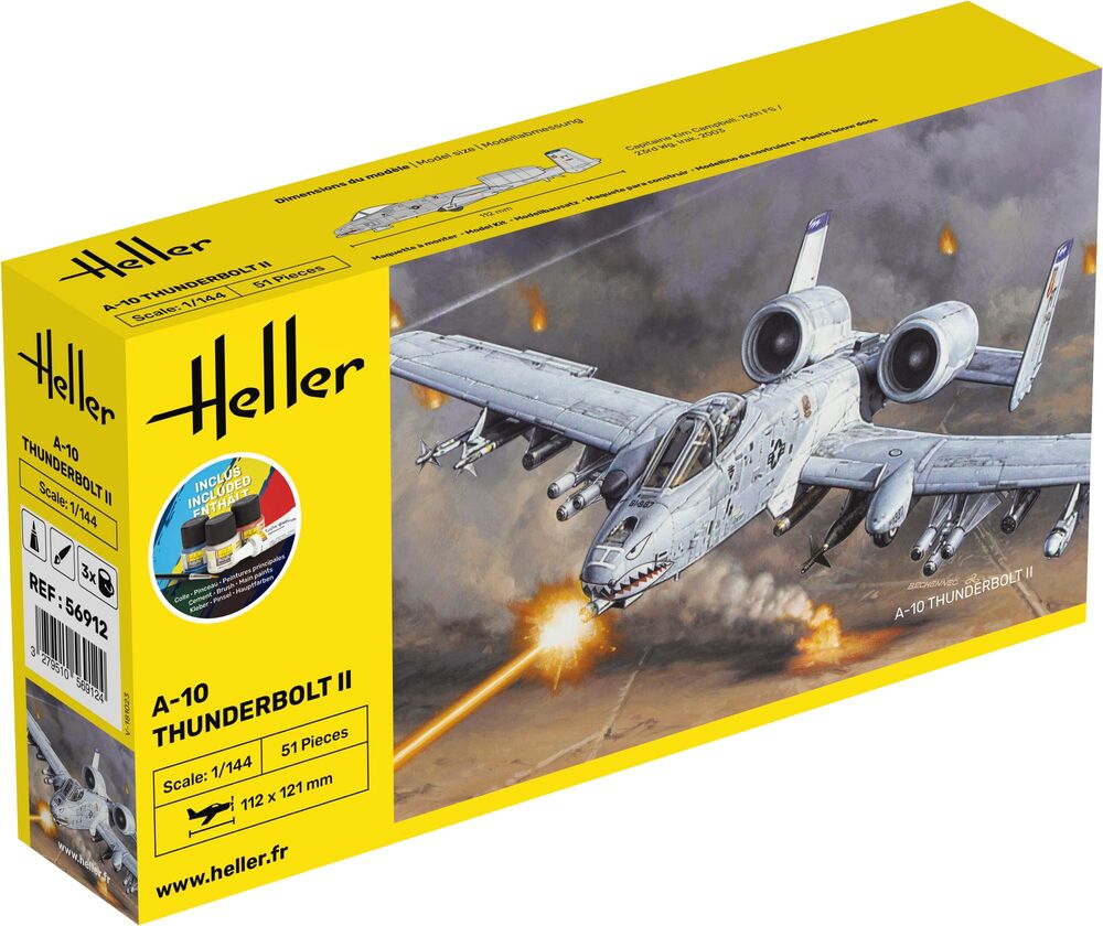 1/144 Starter Kit A-10 Thunderbolt II