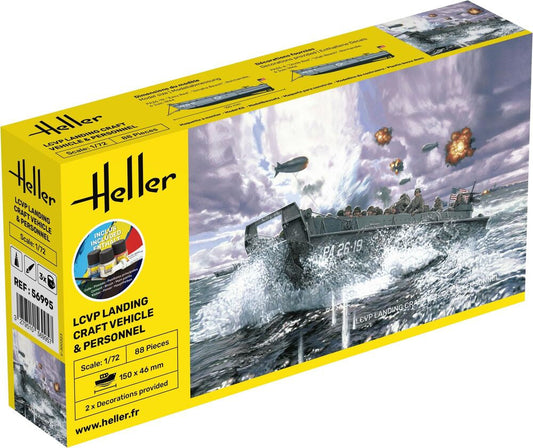 1/72 Starter Kit LCVP Landing Craft Vehicle & Personnel