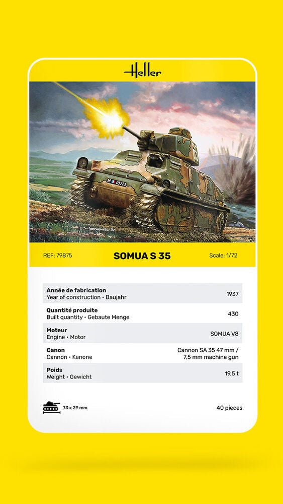 1/72 Somua S-35 Tank