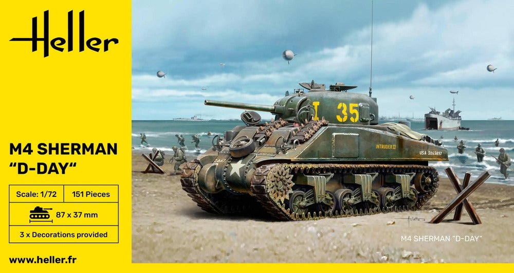1/72 M4 Sherman D-Day