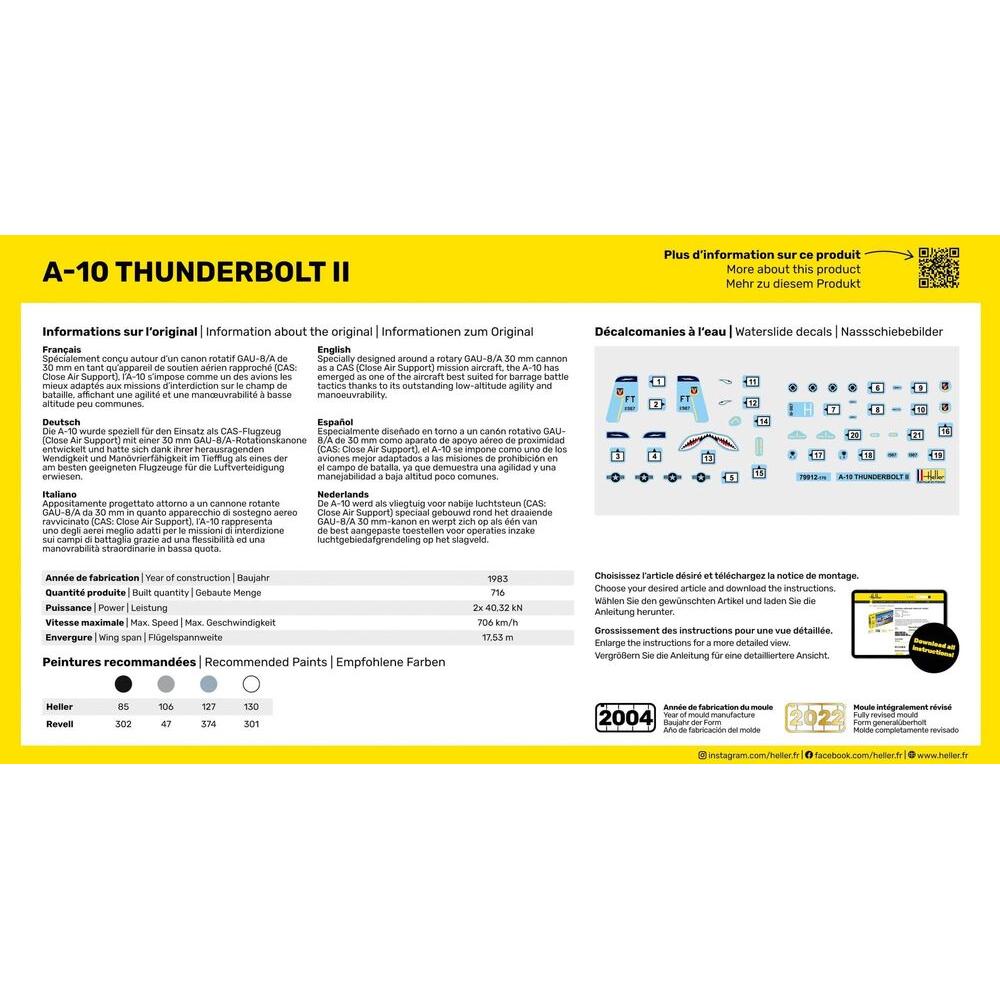 1/144 A-10 Thunderbolt II