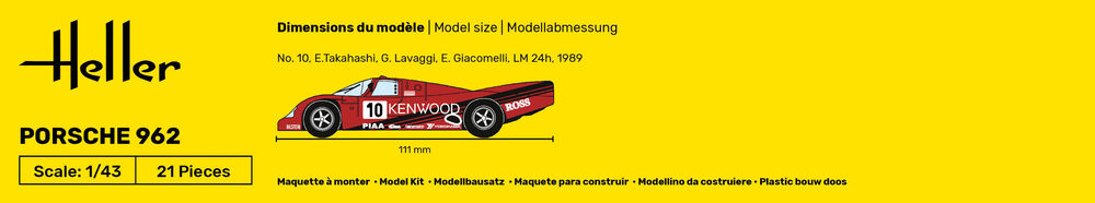 1/43 Porsche 962