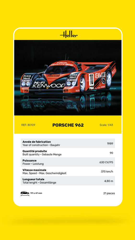 1/43 Porsche 962