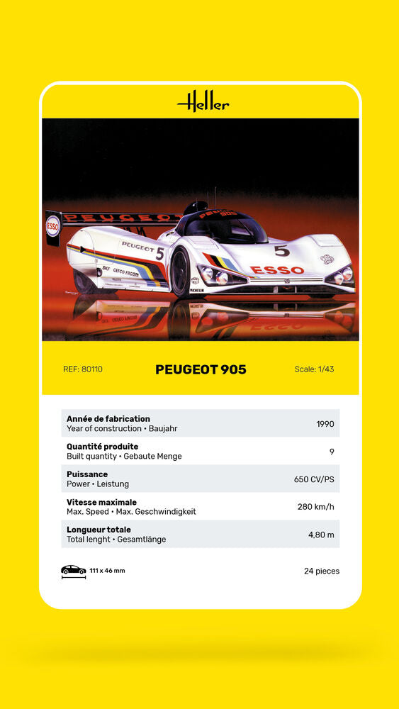 1/43 Peugeot 905