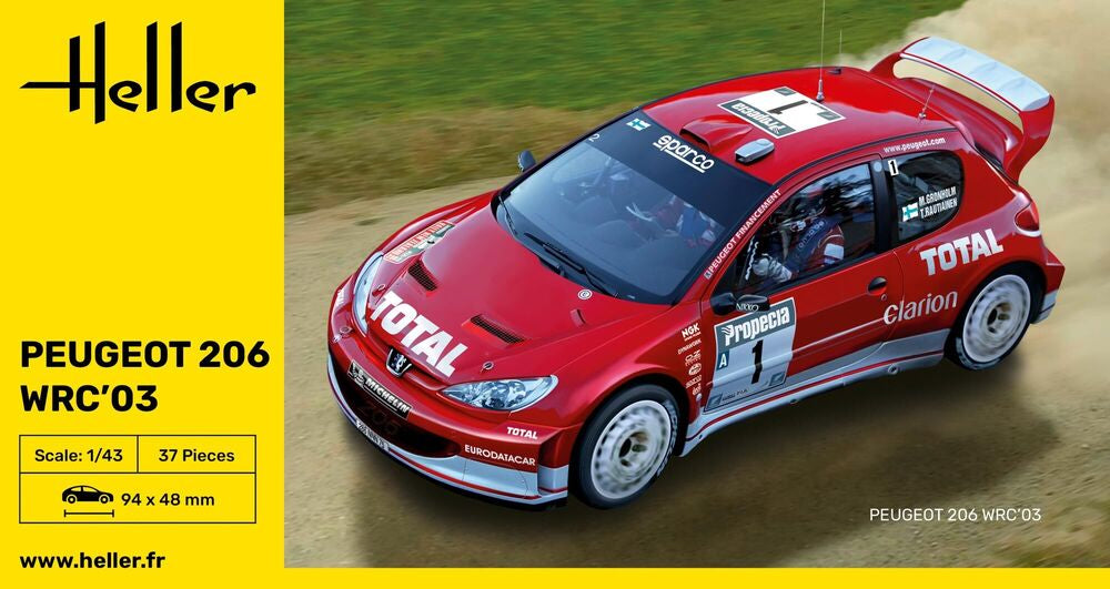 1/43 Peugeot 206 WRC'03