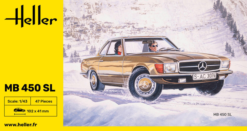 1/43 Mercedes-Benz 450SL