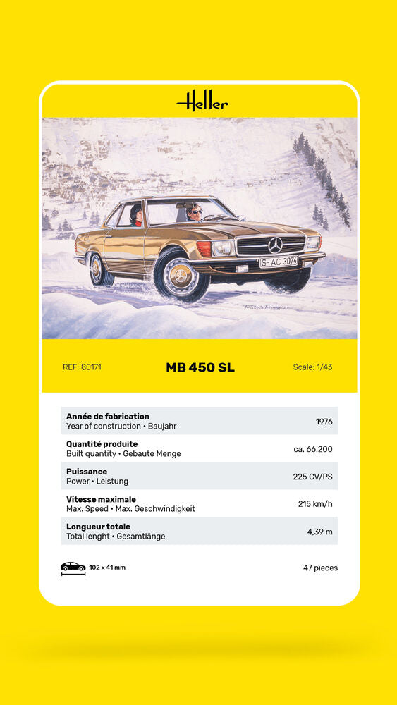 1/43 Mercedes-Benz 450SL