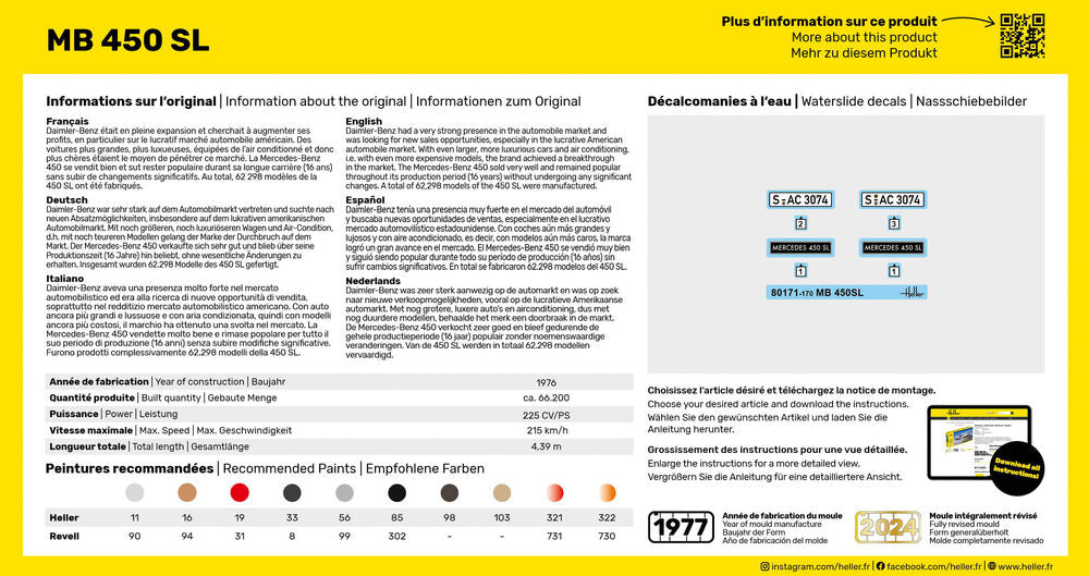 1/43 Mercedes-Benz 450SL