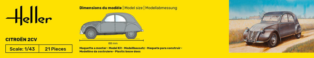 1/43 Citroen 2CV