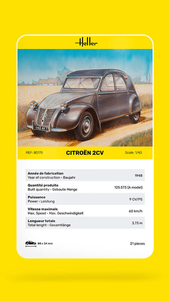 1/43 Citroen 2CV