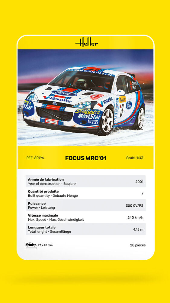 1/43 Ford Focus WRC'01