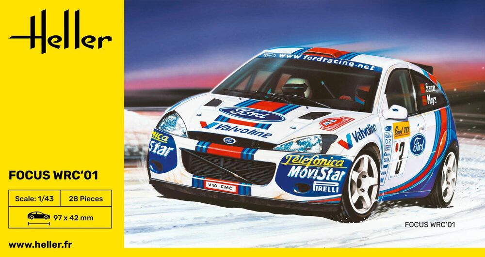 1/43 Ford Focus WRC'01
