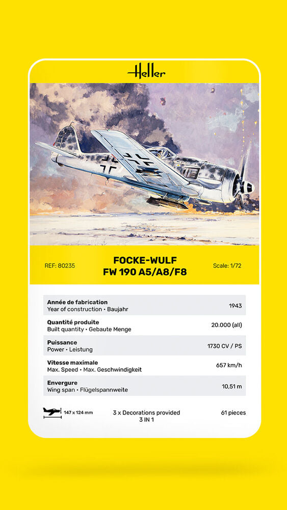 1/72 Focke-Wulf Fw190 A5/A8/F8