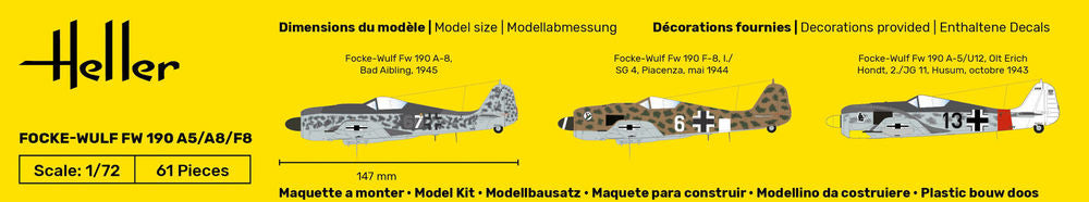 1/72 Focke-Wulf Fw190 A5/A8/F8