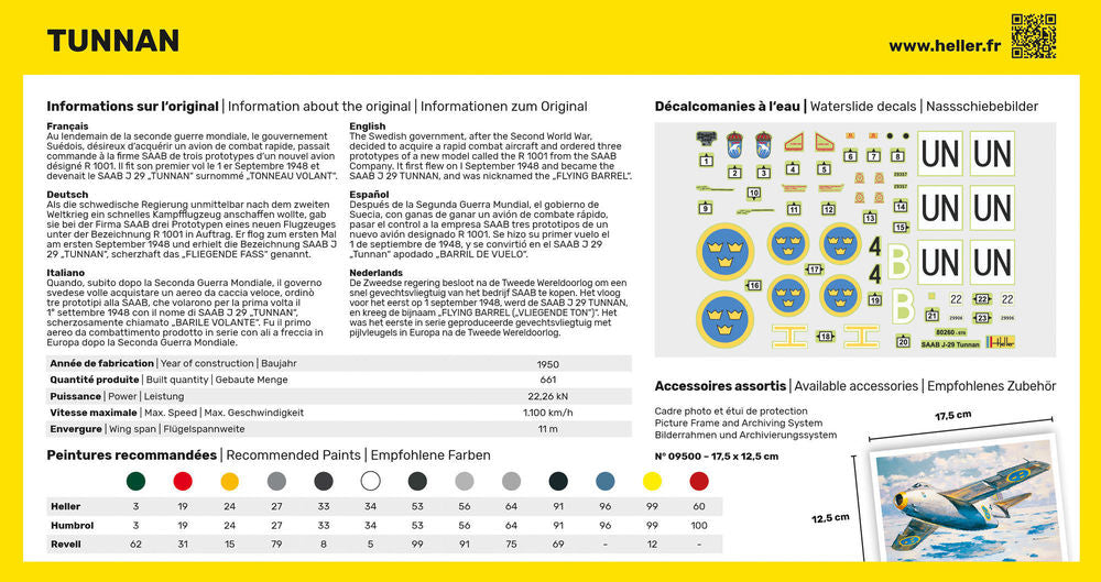 1/72 SAAB J-29 Tunnan