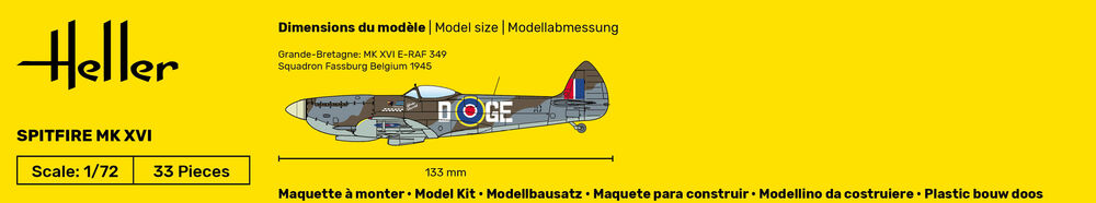 1/72 Supermarine Spitfire Mk.XVI