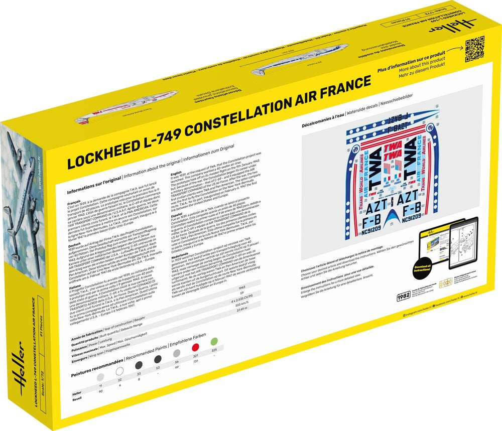 1/72 L-749 Constellation Air France