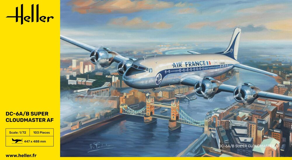 1/72 DC6 Super Cloudmaster Air France