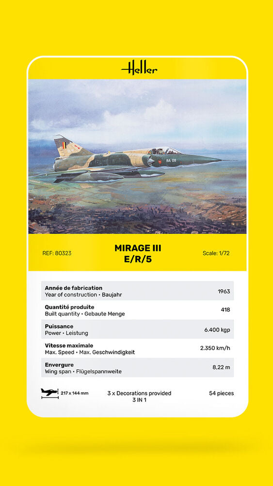 1/72 Mirage III E