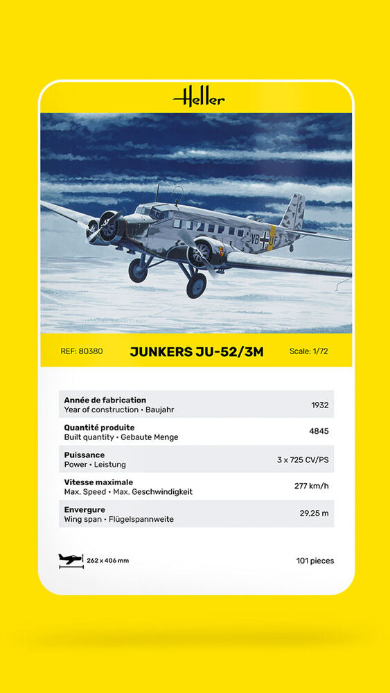 1/72 Junkers Ju-52/3m