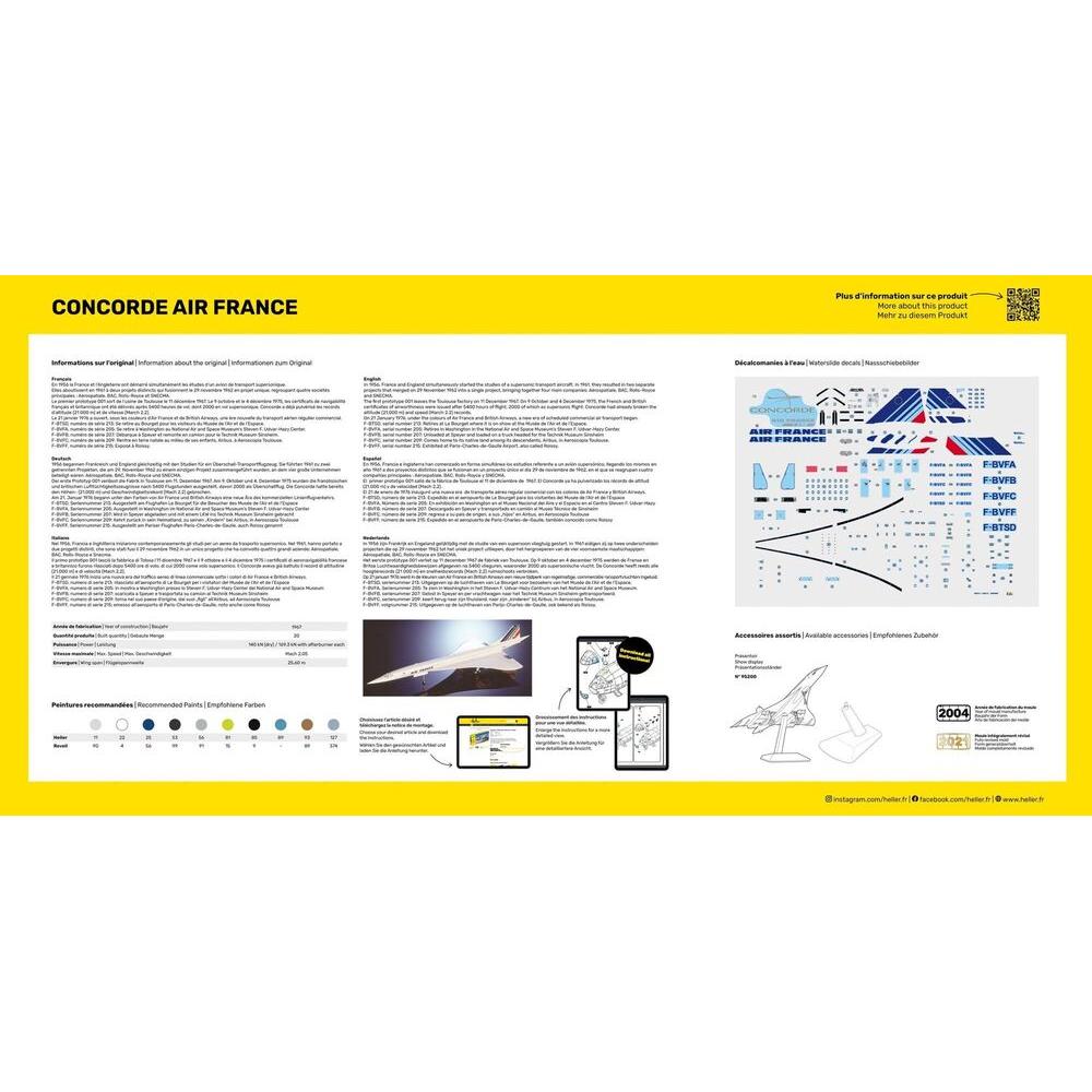 1/72 Concorde Air France