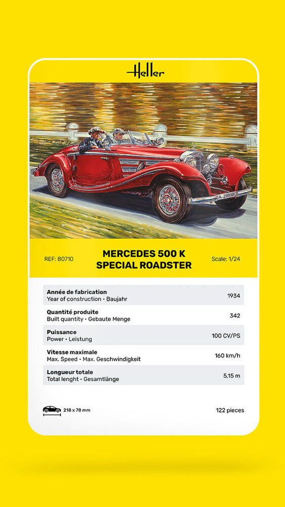 1/24 Mercedes-Benz 500 K Special Roadster