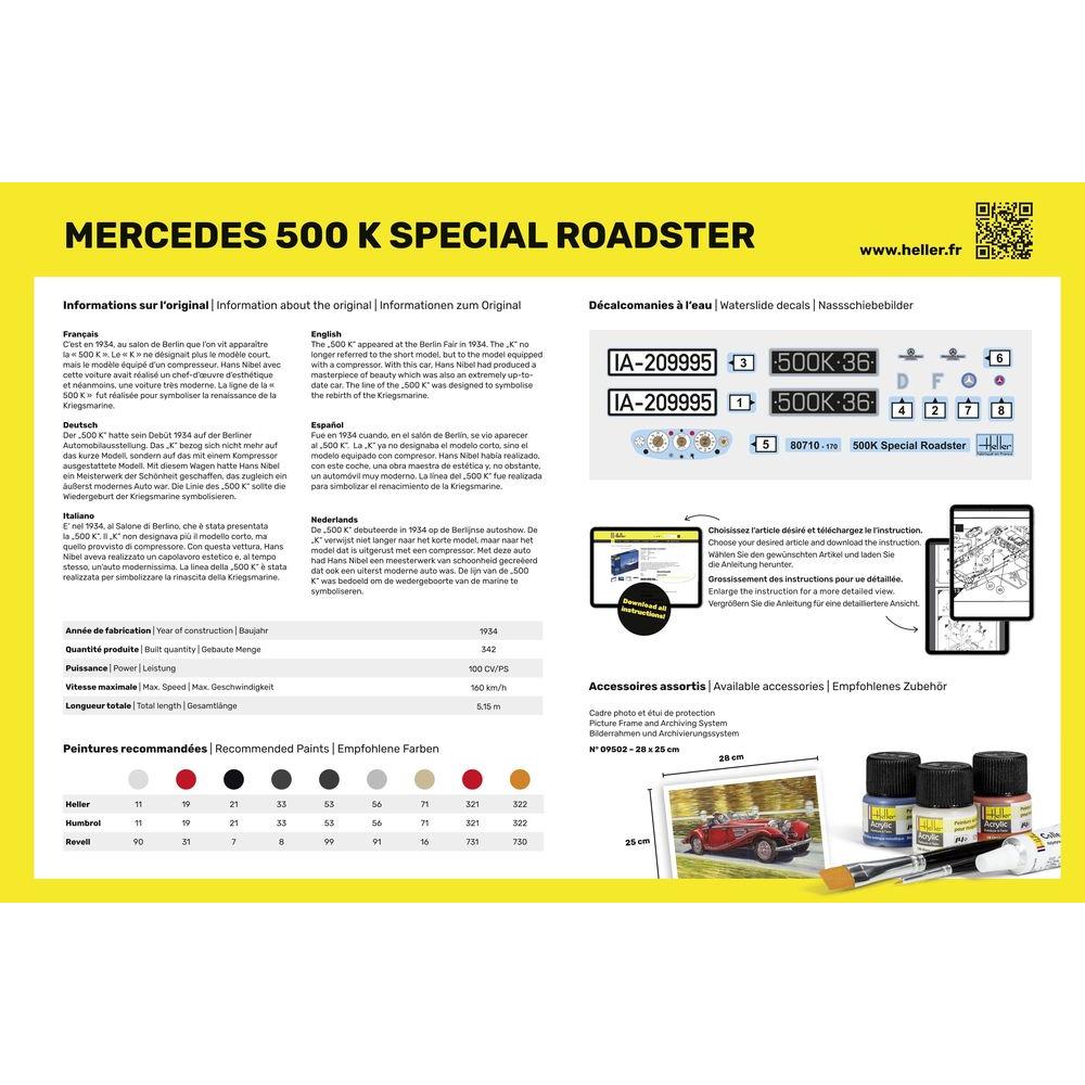 1/24 Mercedes-Benz 500 K Special Roadster