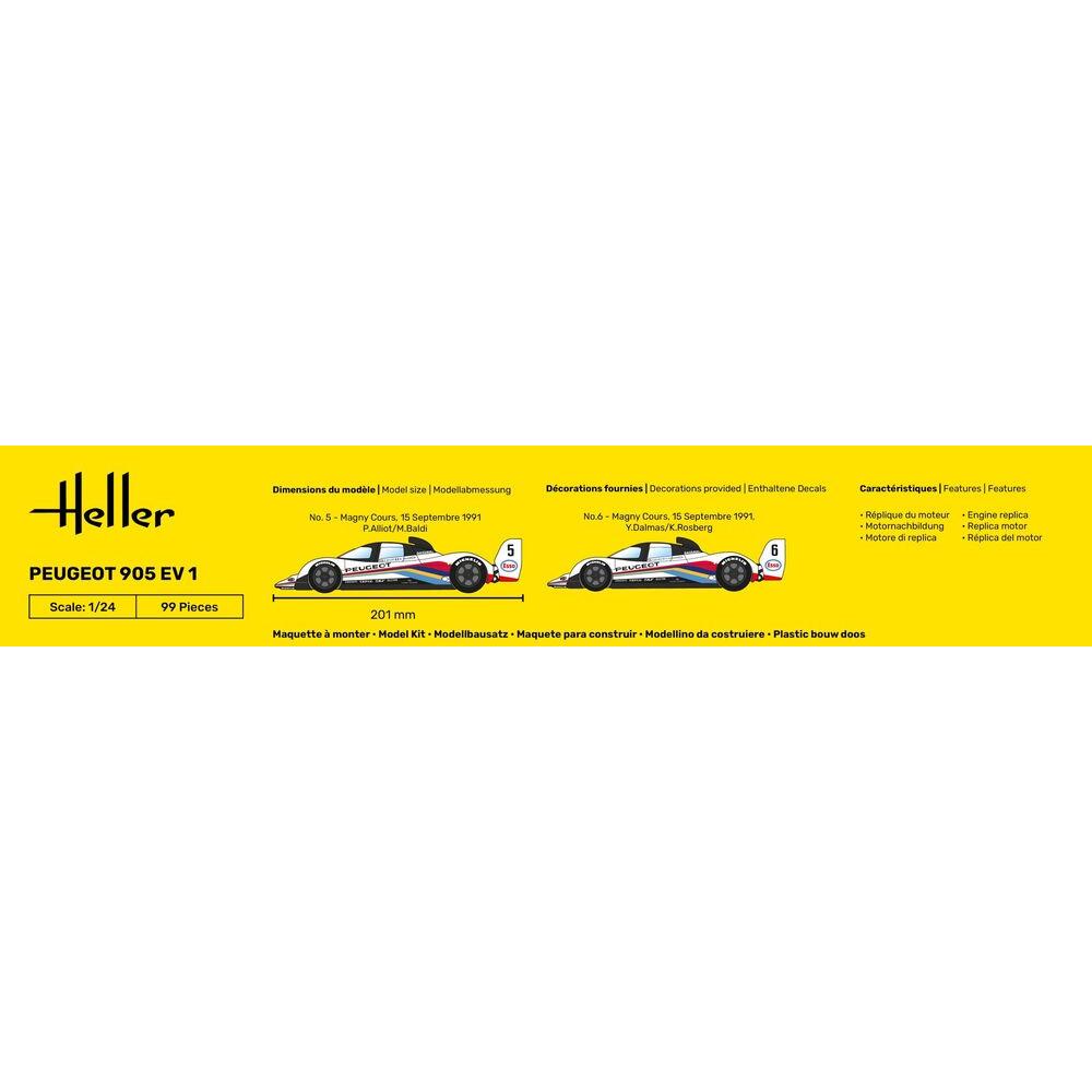 1/24 Peugeot 905 EV 1