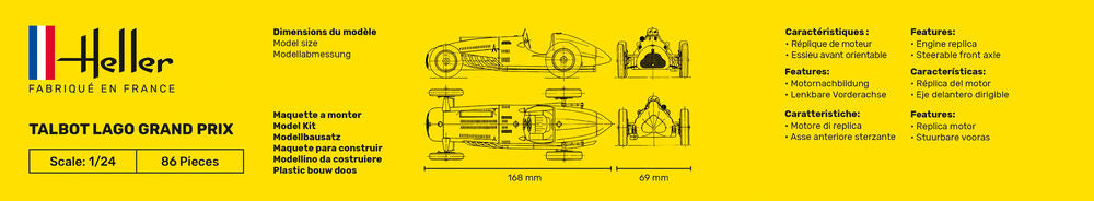 1/24 Talbot Lago Grand Prix