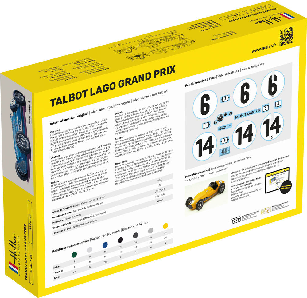 1/24 Talbot Lago Grand Prix