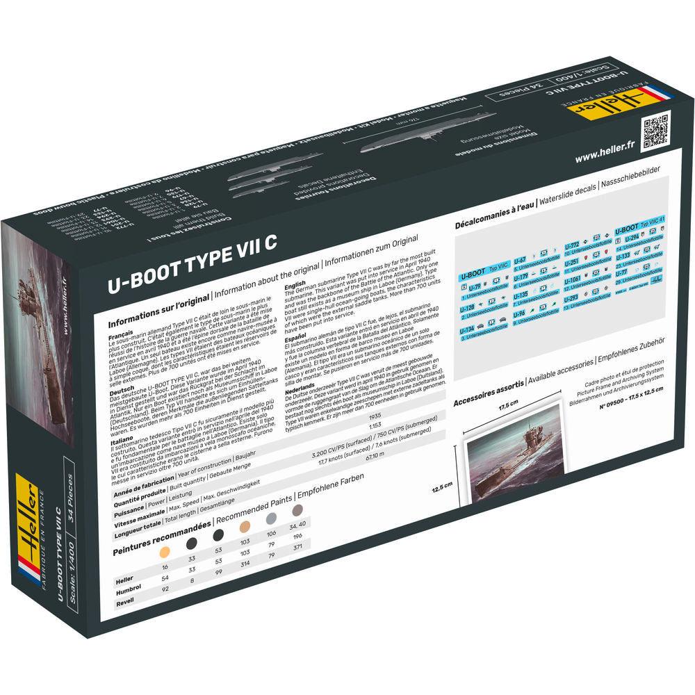 1/400 U-Boat Type VII C