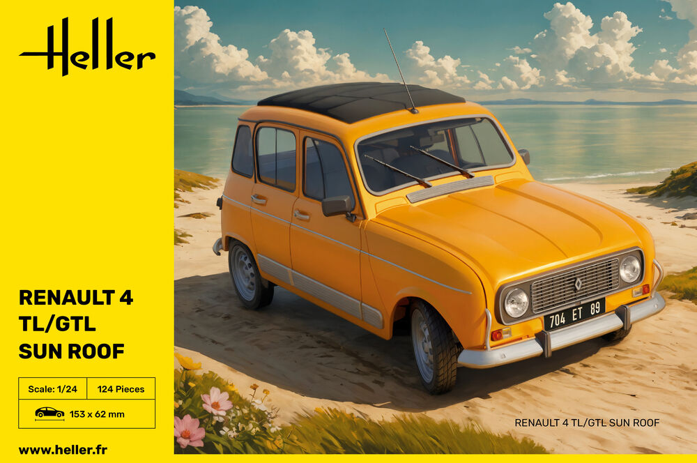 1/24 Renault 4 TL/GTL Sun Roof