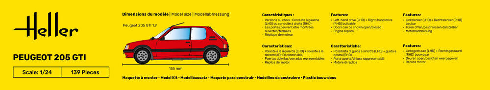 1/24 Peugeot 205 GTI