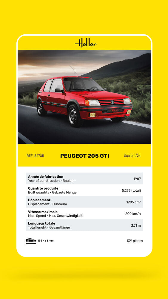 1/24 Peugeot 205 GTI