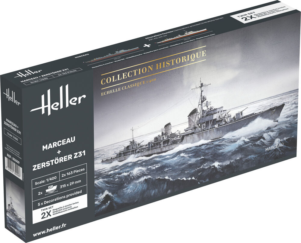 1/400 Marceau + Zerstorer Z31 TWINSET