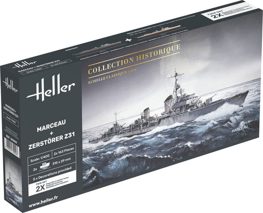 1/400 Marceau + Zerstorer Z31 TWINSET