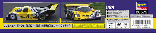 H20572 1/24  FROM A PORSCHE 962C  - 1987 SUZUKA 500Km RACE WINNER -