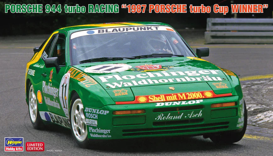 20563 1/24  PORSCHE 944 turbo RACING  - 1987 PORSCHE turbo Cup WINNER -