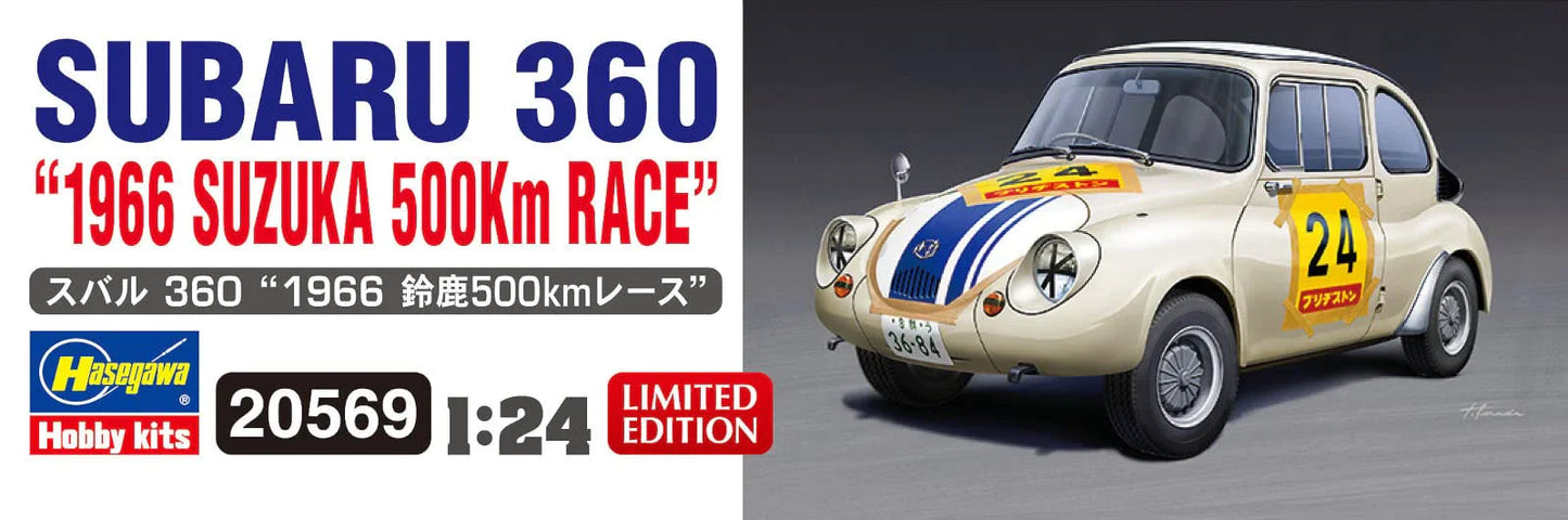 20569 1/24  SUBARU 360  - 1966 SUZUKA 500Km RACE -