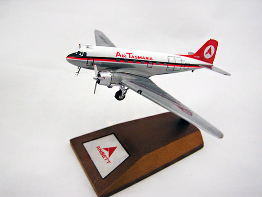 1/200 DC-3 Air Tasmania #VH-MMF Polished