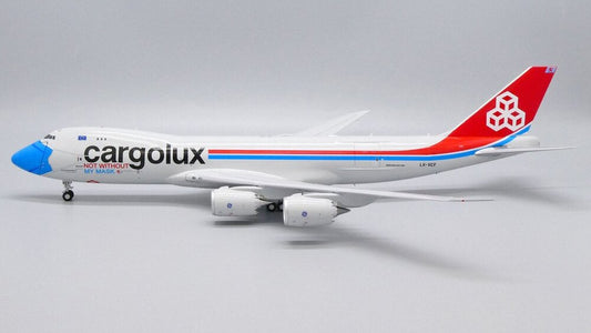 1/200 Cargolux Boeing 747-8F Interactive LX-VCF  - Not Without My Mask -