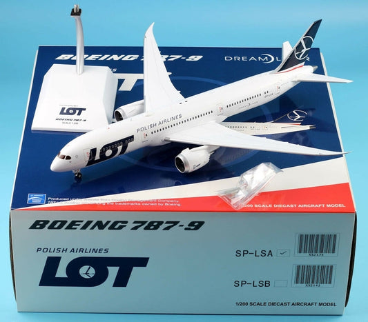 1/200 Lot Polish SP-LSA B787-9 w/Stand