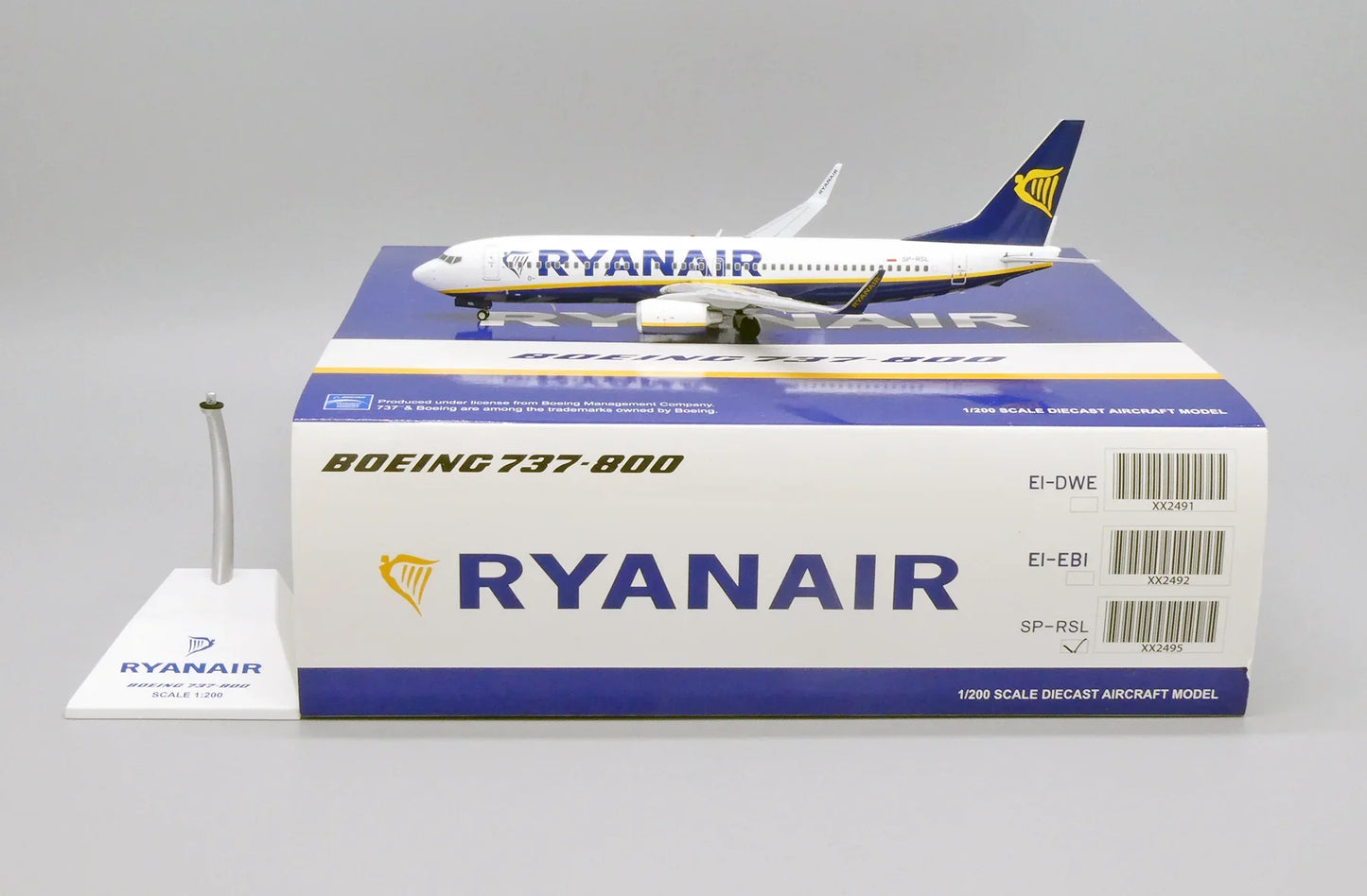 1/200 Ryanair Sun B737-800 SP-RSL