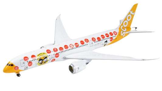 1/200 SCOOT B787-9  - SG 50TH ANNIVERSARY -  9V-OJE