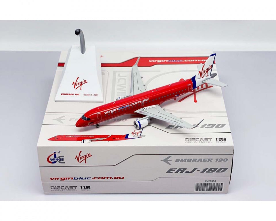 1/200 Virgin Blue Airlines Embraer 190 VH-ZPI