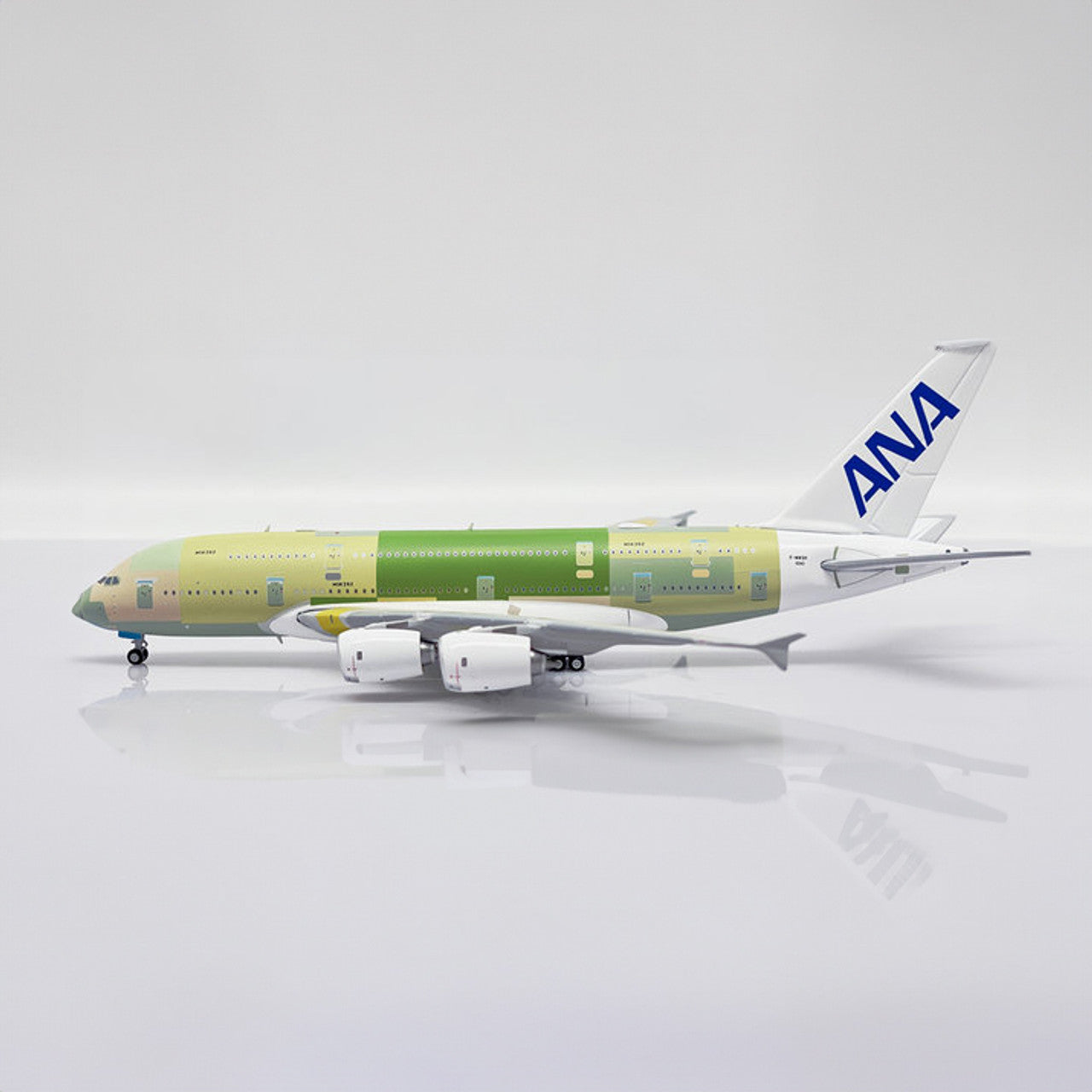 1/400 ANA A380 F-WWSH "Bare Metal"