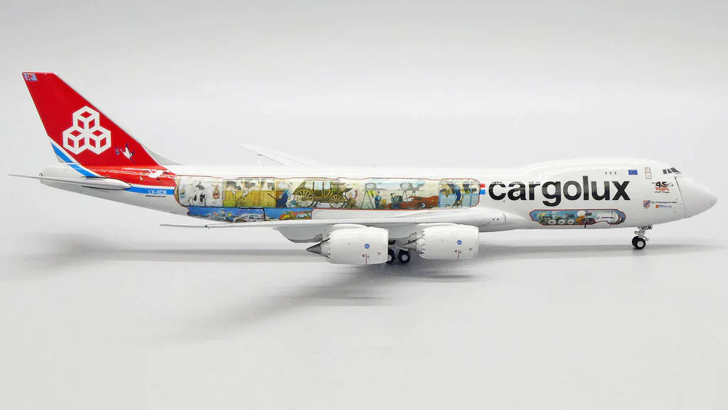 1/400 Cargolux B747-8F LX-VCM Cutaway (Interactive)