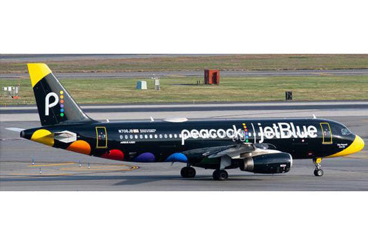 JetBlue A320 N706JB "Peacock"