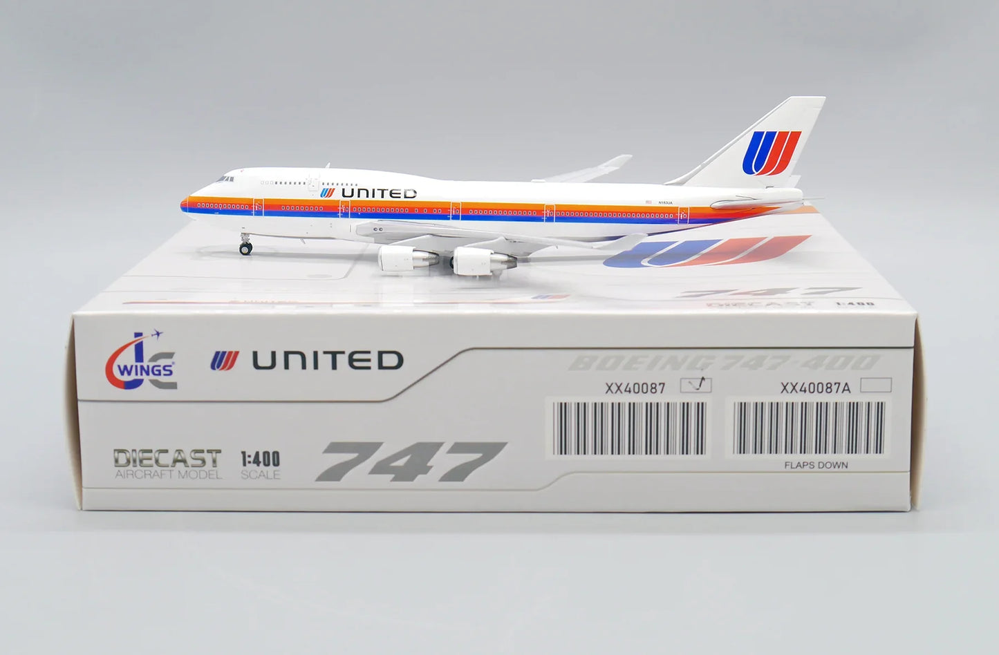 1/400 United Airlines B747-400 N183UA