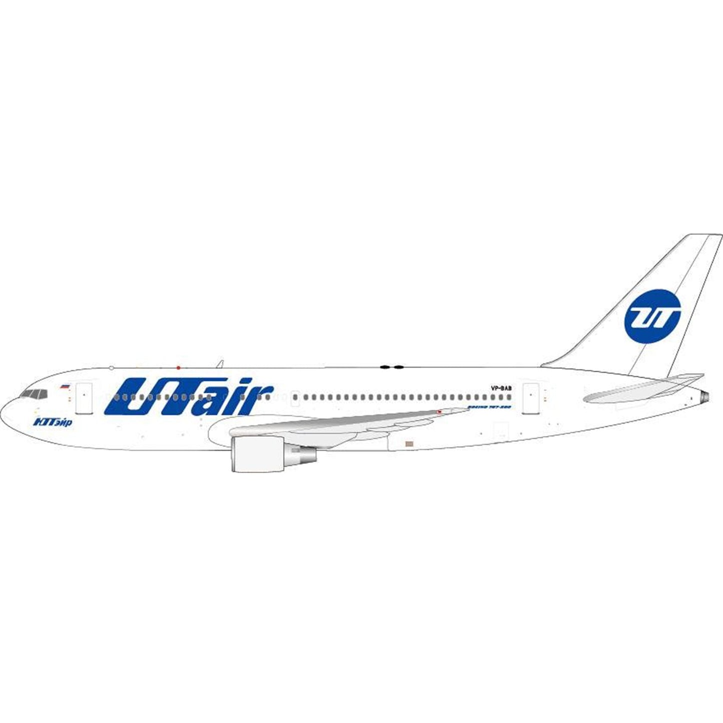 1/400 B767-200 UT Air w/Antenna